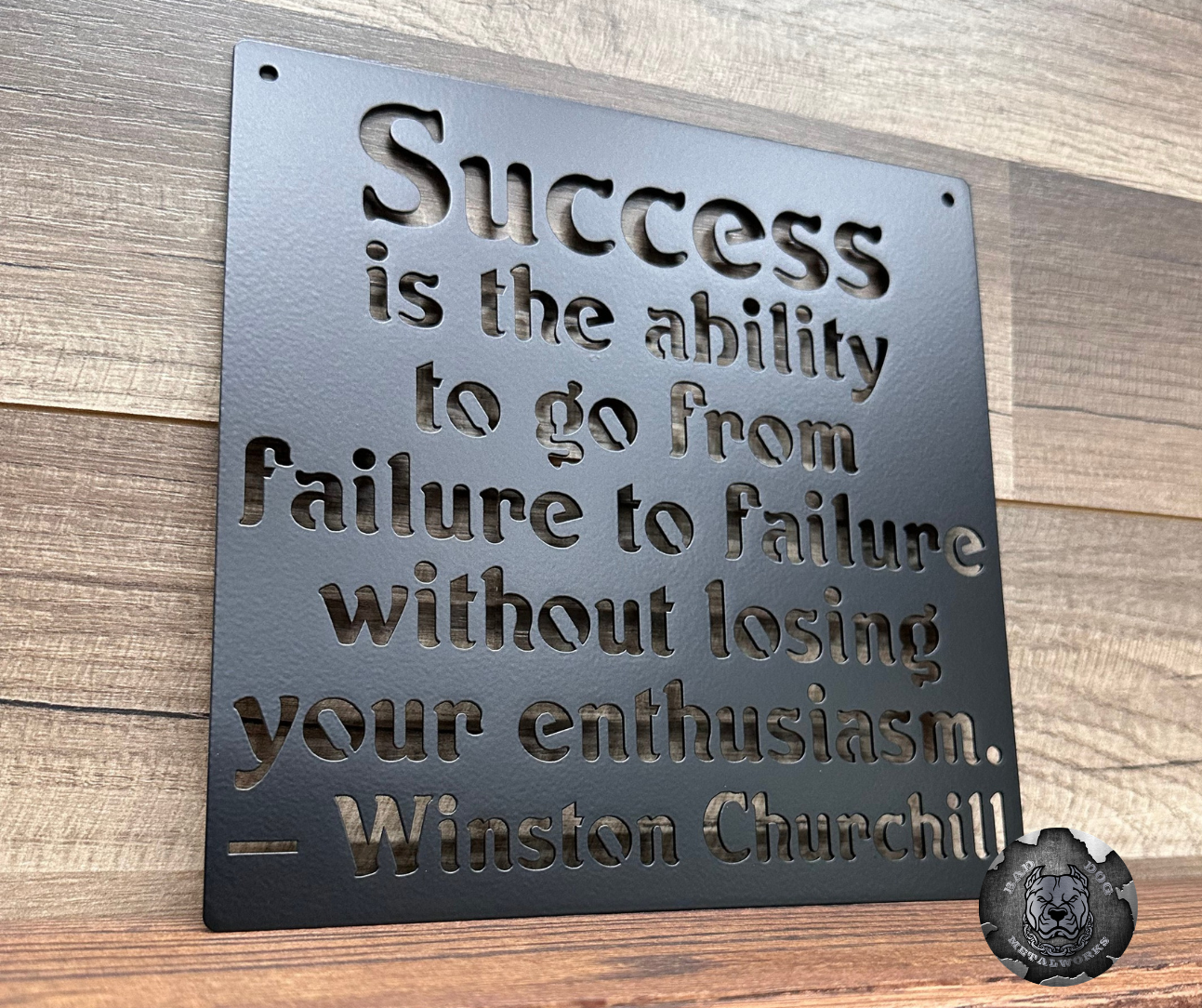 Success - Winston Churchill