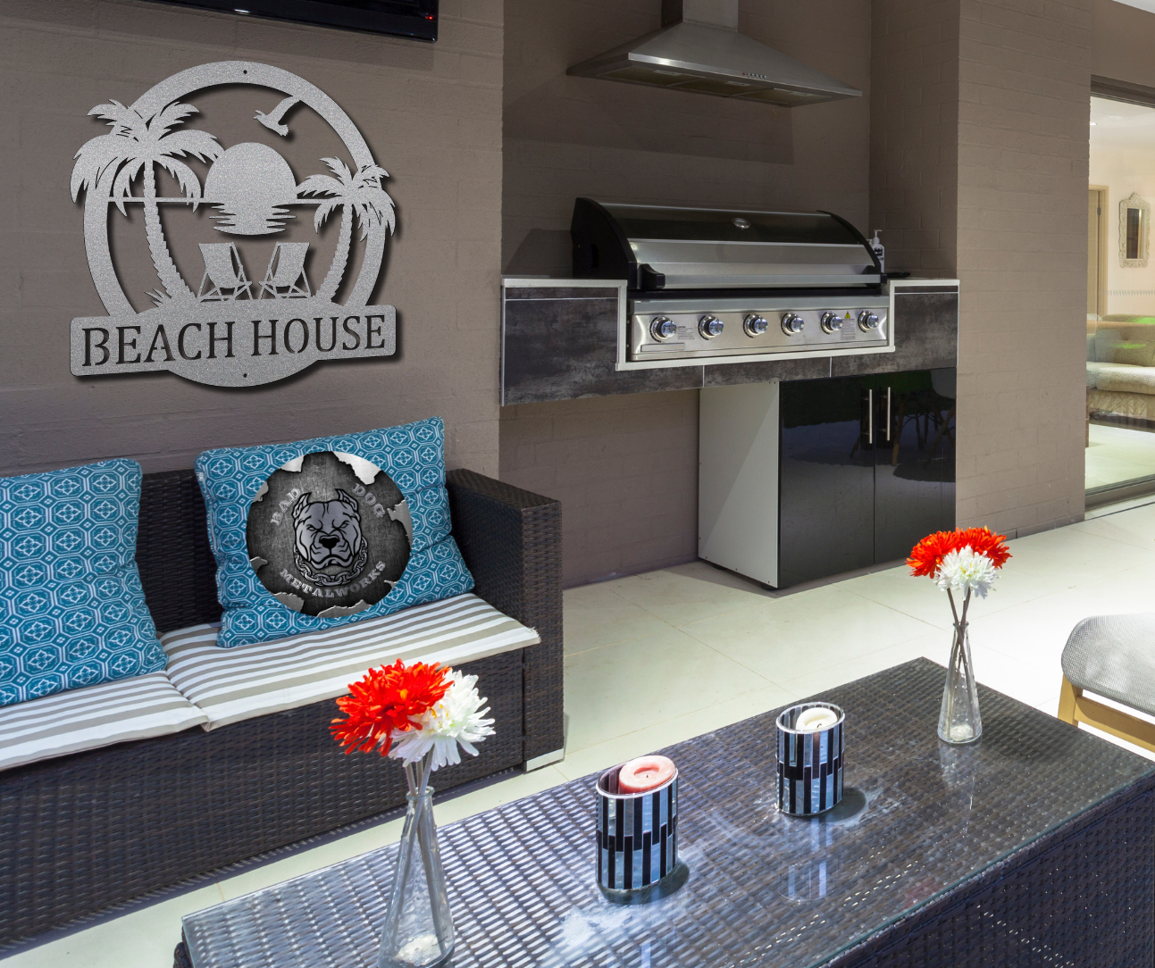 Sunset Beach Monogram