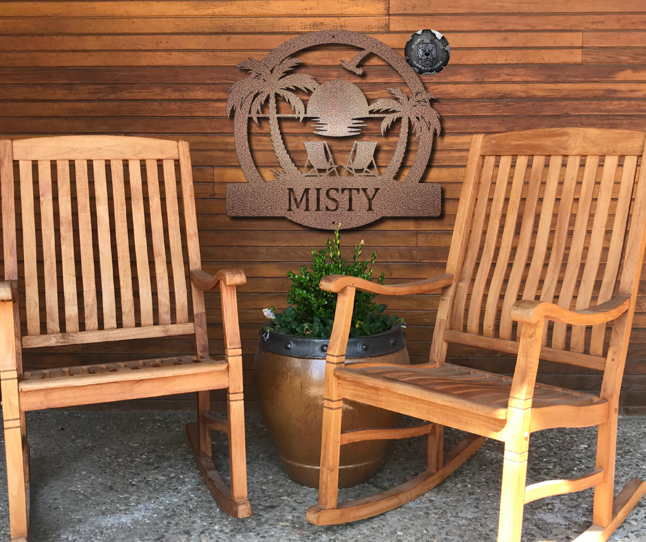Sunset Beach Monogram