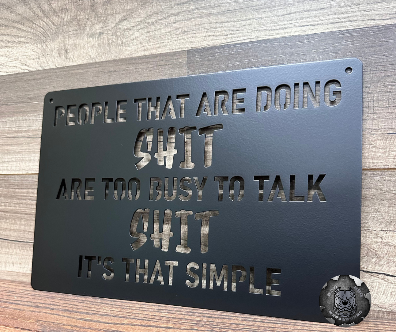 People That Are Doing Shit, Are Too Busy to Talk Shit; It's That Simple