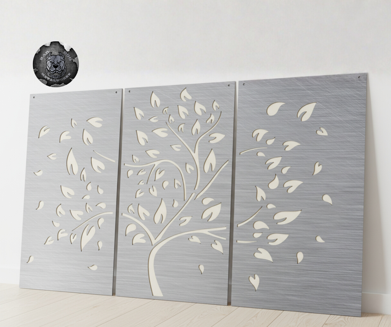 Trilogy Tree Three Panel Triptych