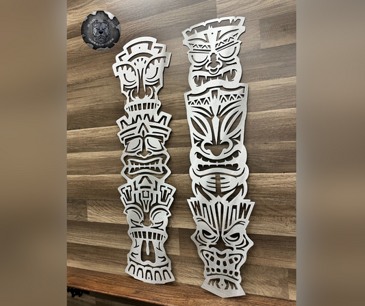 Tiki Totem Poles