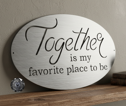 Together is My Favorite Place to Be