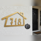 Trap House Address Plaque
