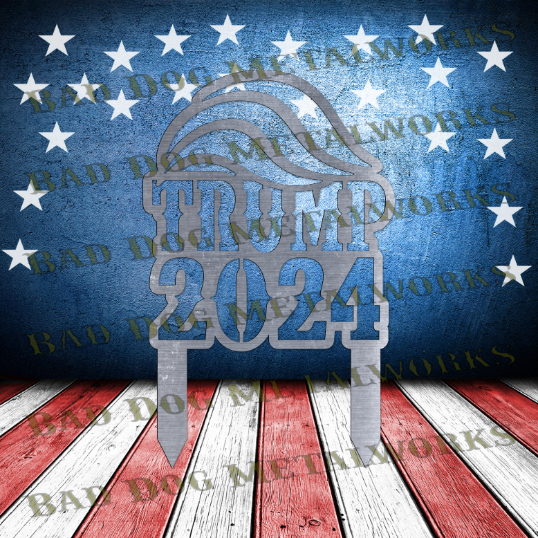 Trump 2024 Yard Sign - Dxf and Svg