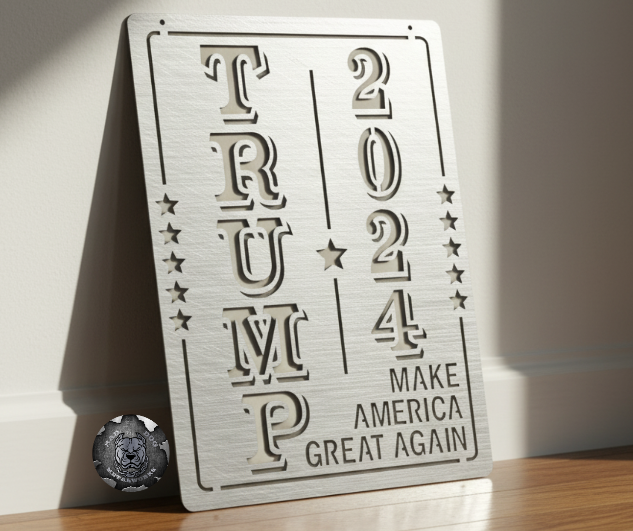 Trump 2024 Make America Great Again Sign/Garden Flag