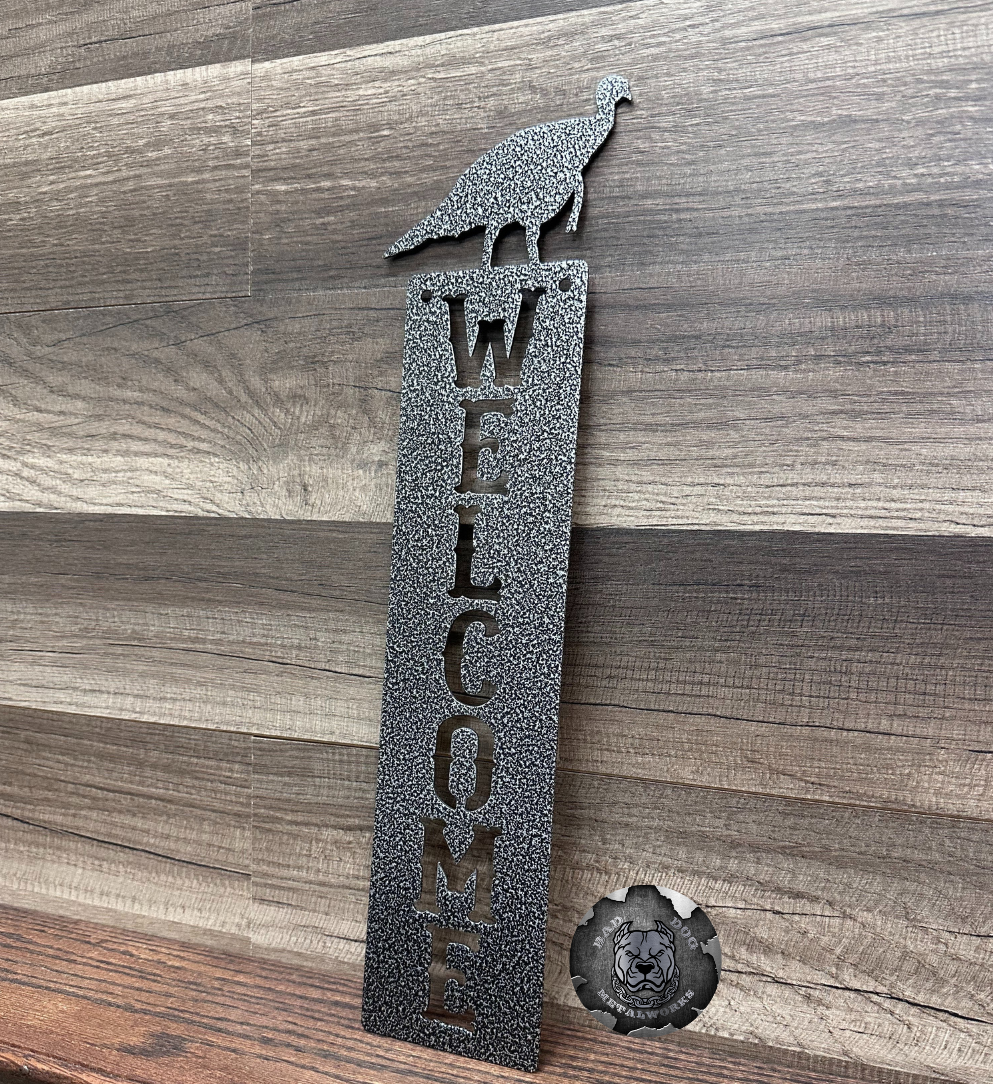 Turkey Welcome Plaque