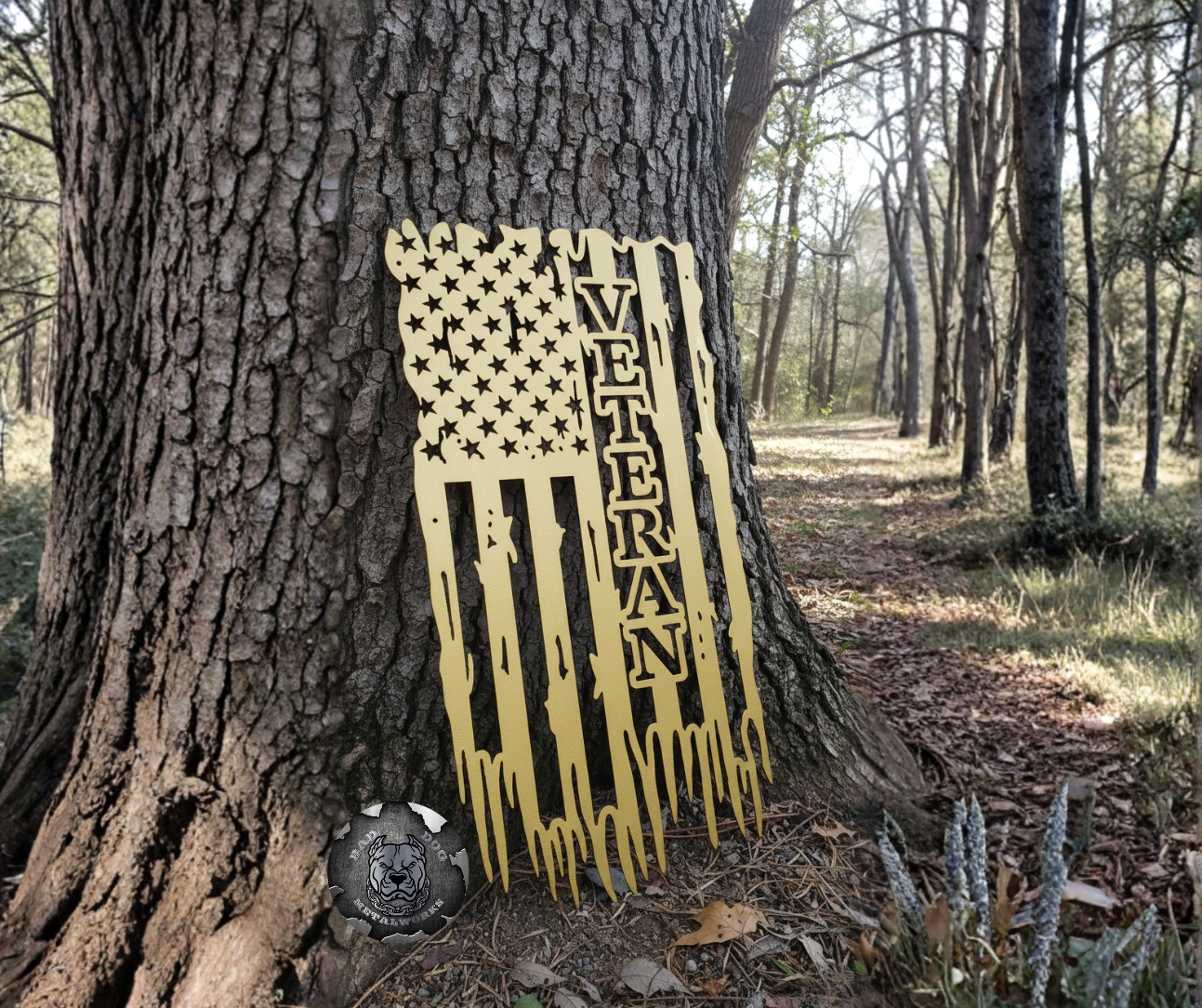 Veteran Tattered Flag