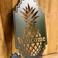 Vintage Pineapple Welcome