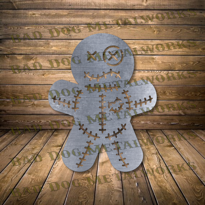 Voodoo Doll - Dxf and Svg