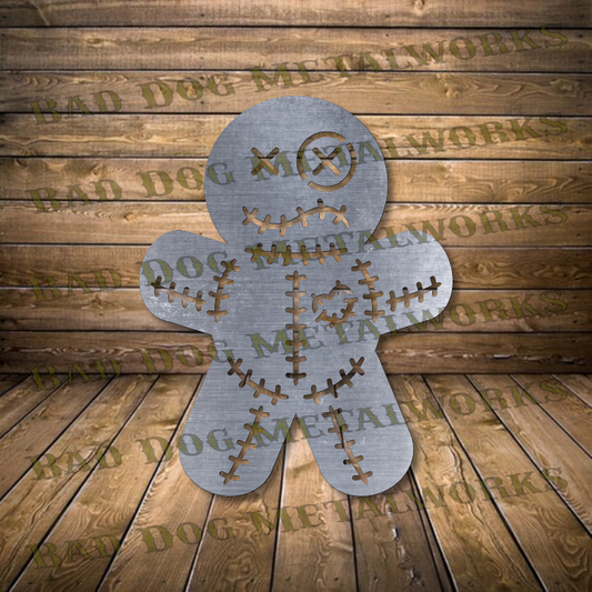 Voodoo Doll - Dxf and Svg