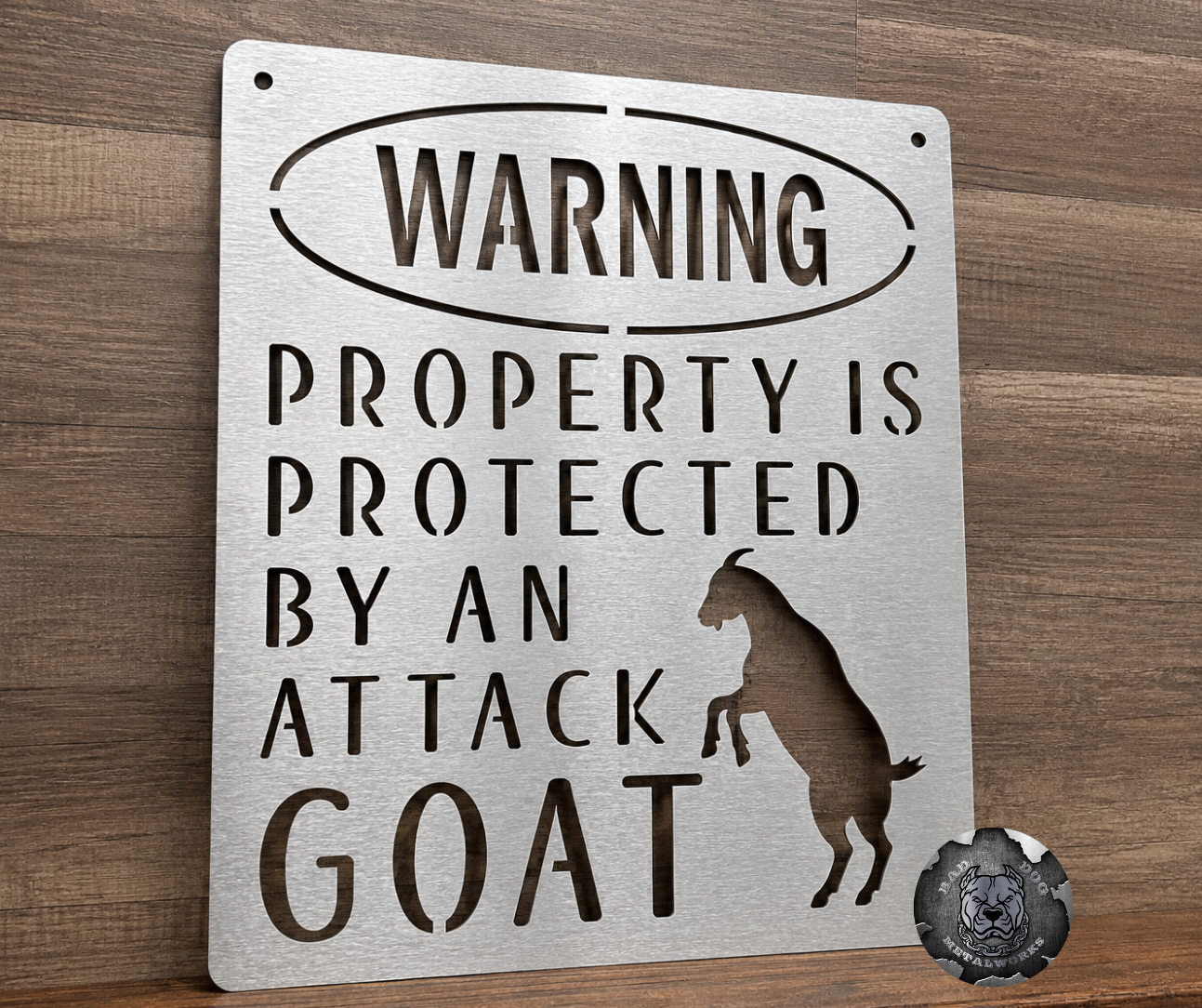 Warning: Property Is Protected by an Attack Goat