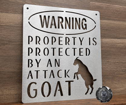 Warning: Property Is Protected by an Attack Goat