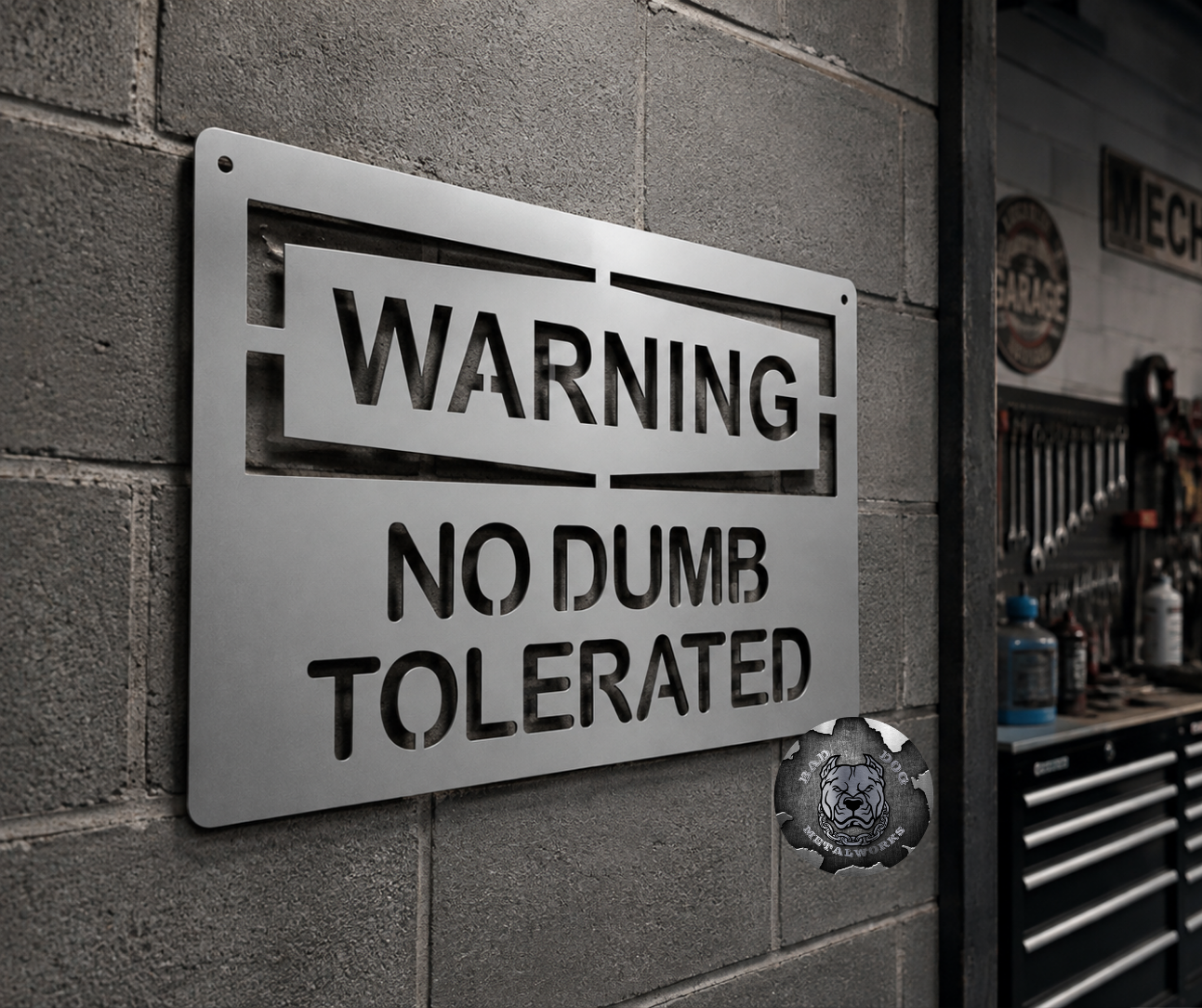 Warning: No Dumb Tolerated