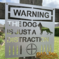 Warning: The Dog is Just a Distraction