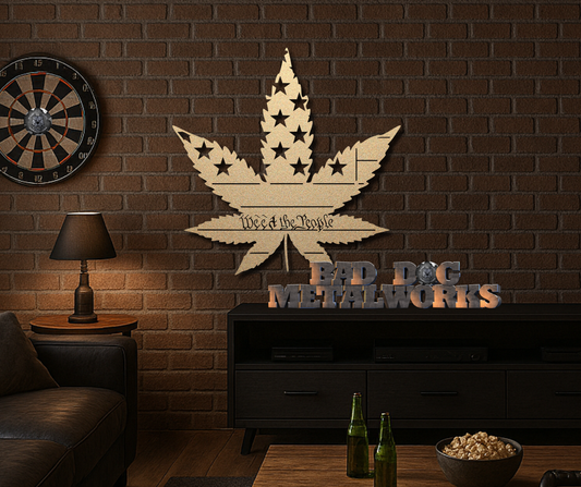 Weed the People Pot Leaf