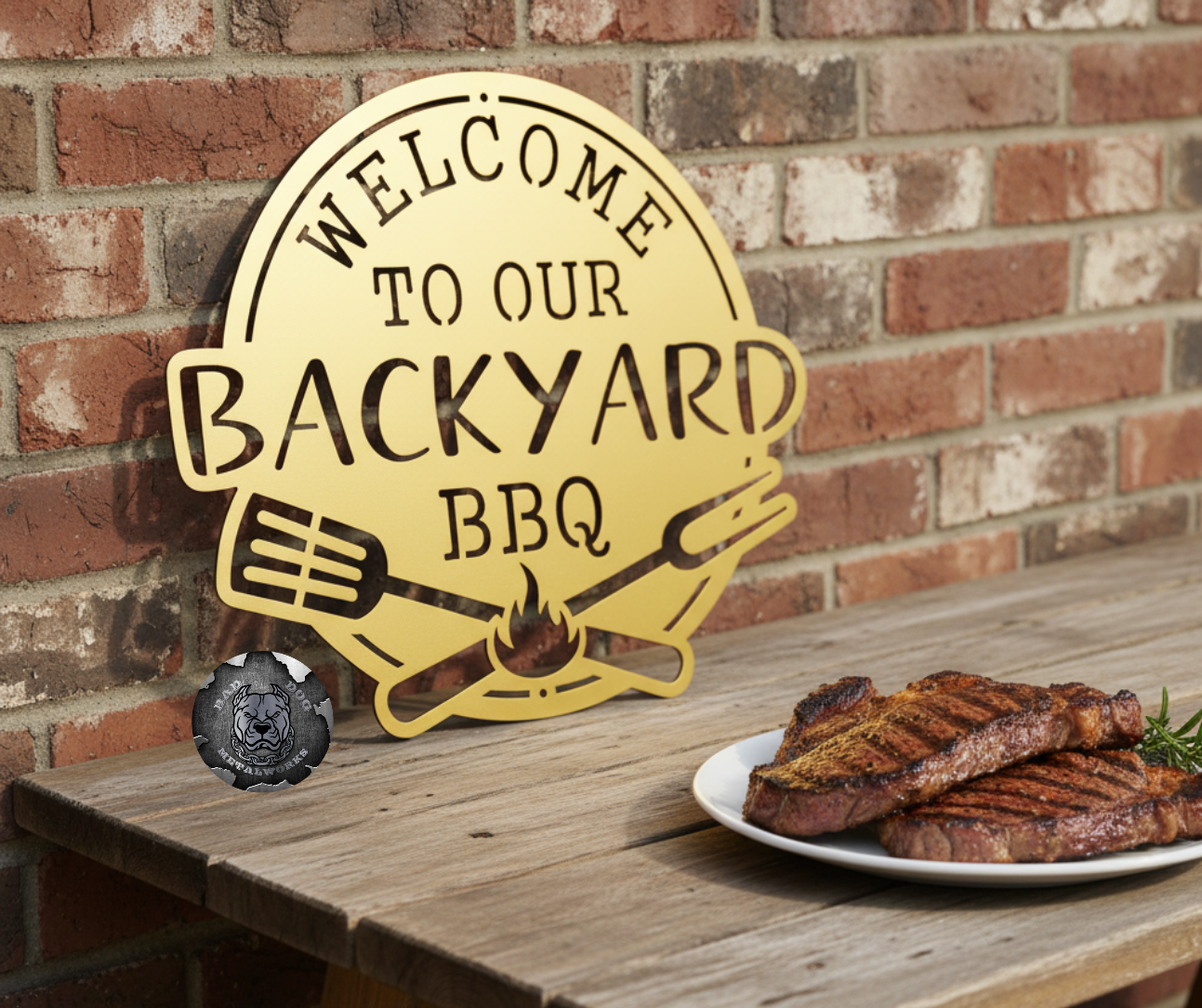 Welcome To Our Backyard BBQ