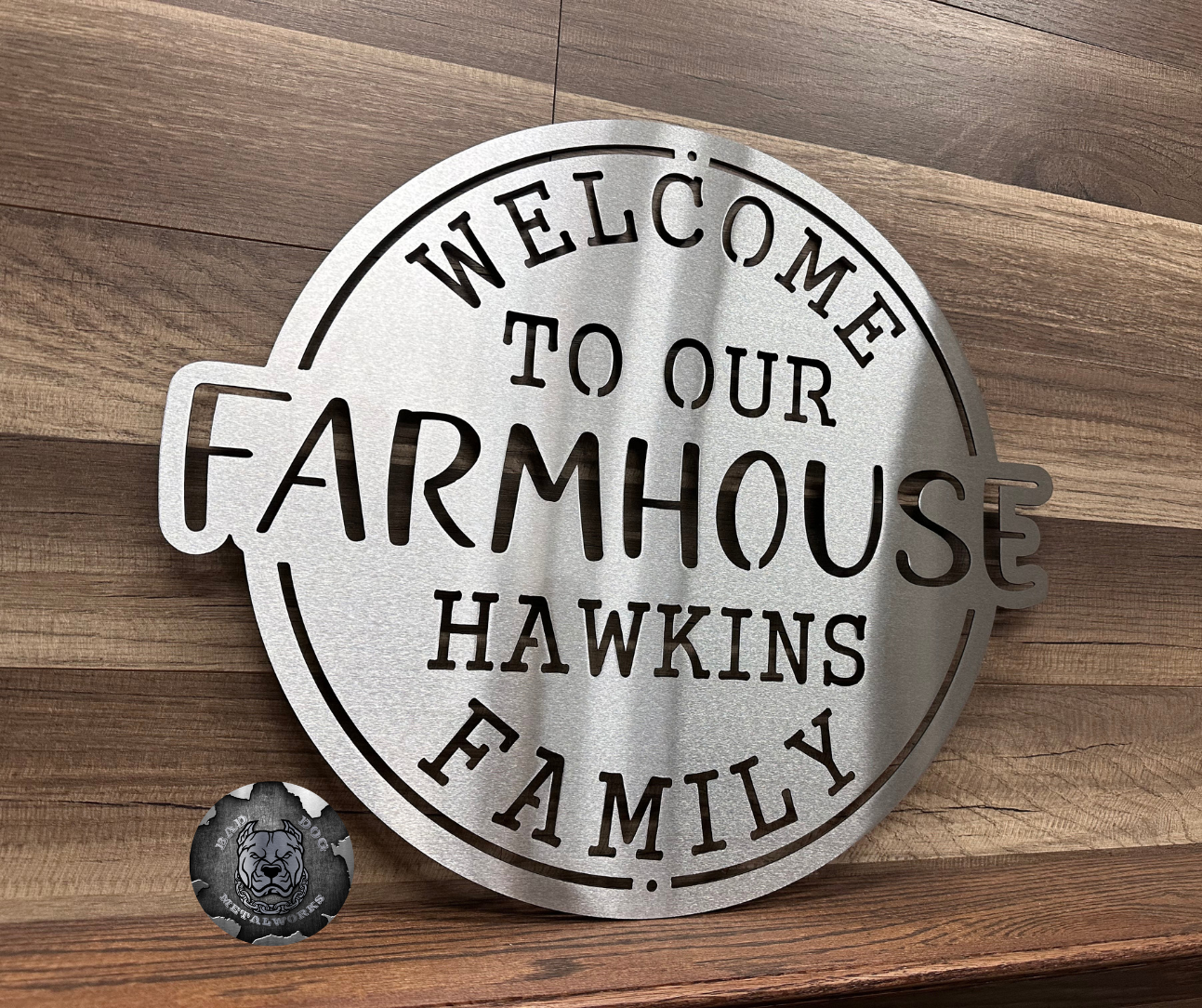 Welcome to Our Farmhouse Monogram