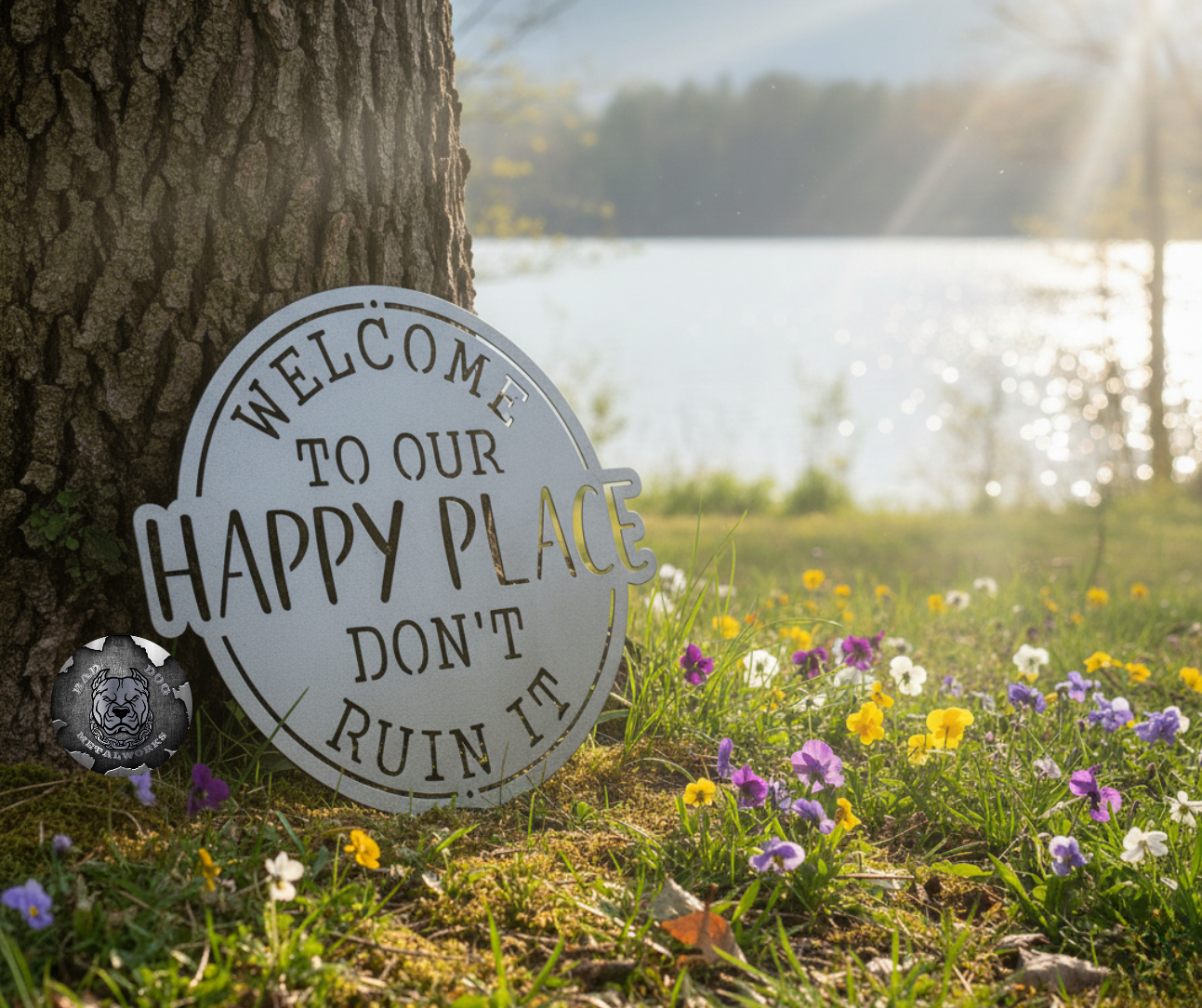 Welcome To Our Happy Place; Don't Ruin It