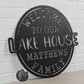 Welcome to Our Lake House Monogram