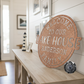 Welcome to Our Lake House Monogram
