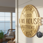 Welcome to Our Lake House Monogram