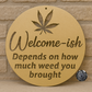 Welcome'ish Depends on How Much Weed You Brought