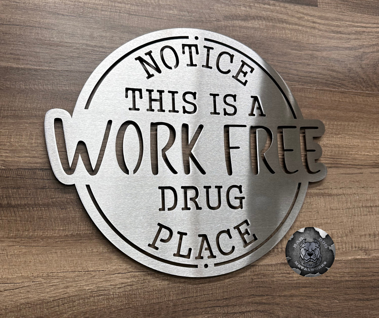Notice: This is a Work Free Drug Place