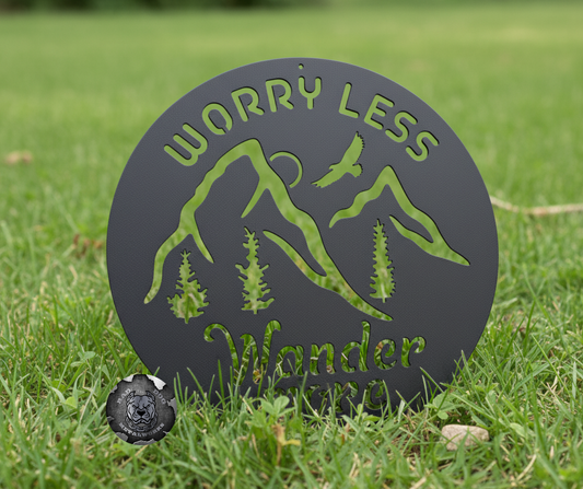 Worry Less, Wander More