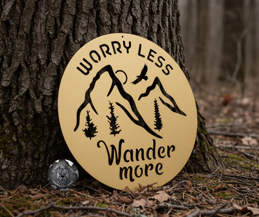 Worry Less, Wander More