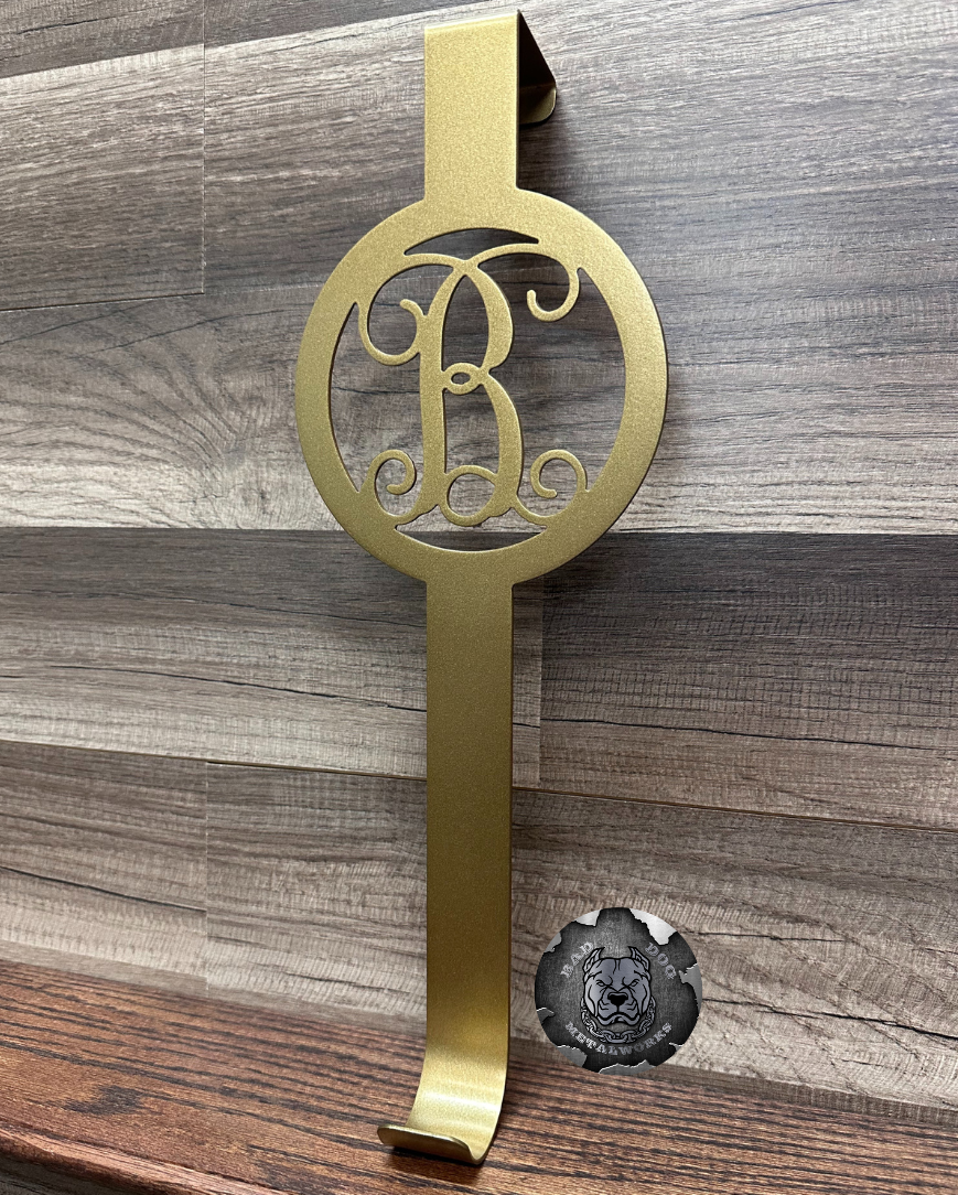 Monogram Wreath Hanger