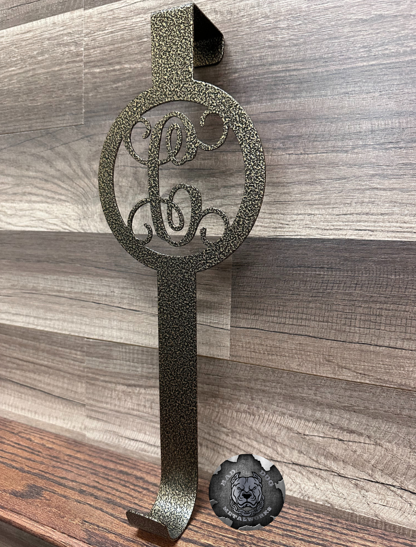 Monogram Wreath Hanger