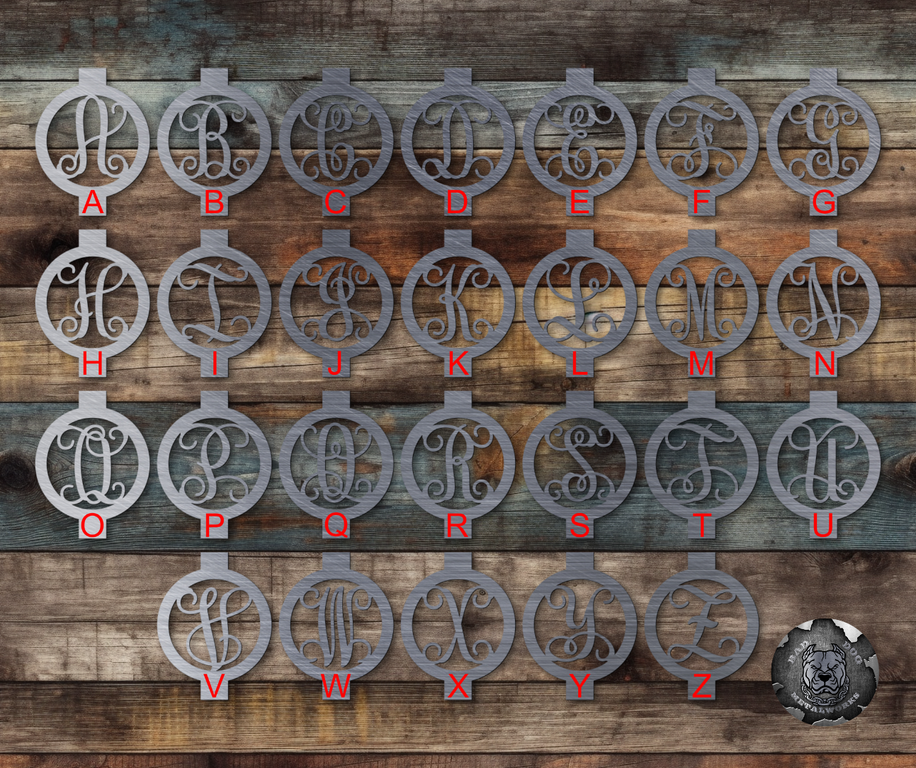 Monogram Wreath Hanger