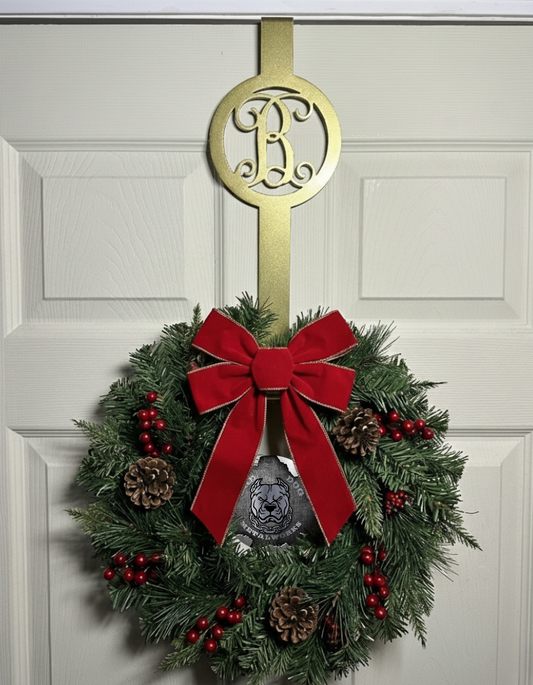 Monogram Wreath Hanger