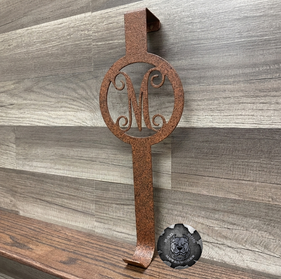 Monogram Wreath Hanger