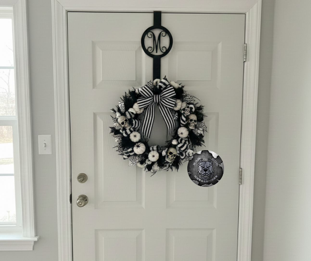 Monogram Wreath Hanger