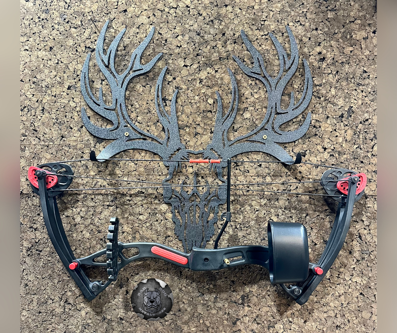 Deer Skull Bow Holder/Hanger