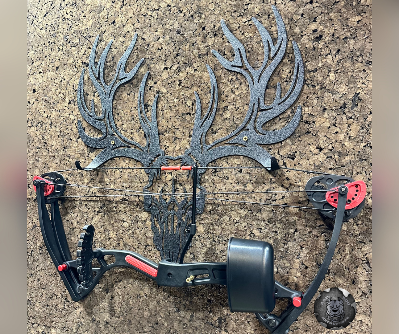 Deer Skull Bow Holder/Hanger