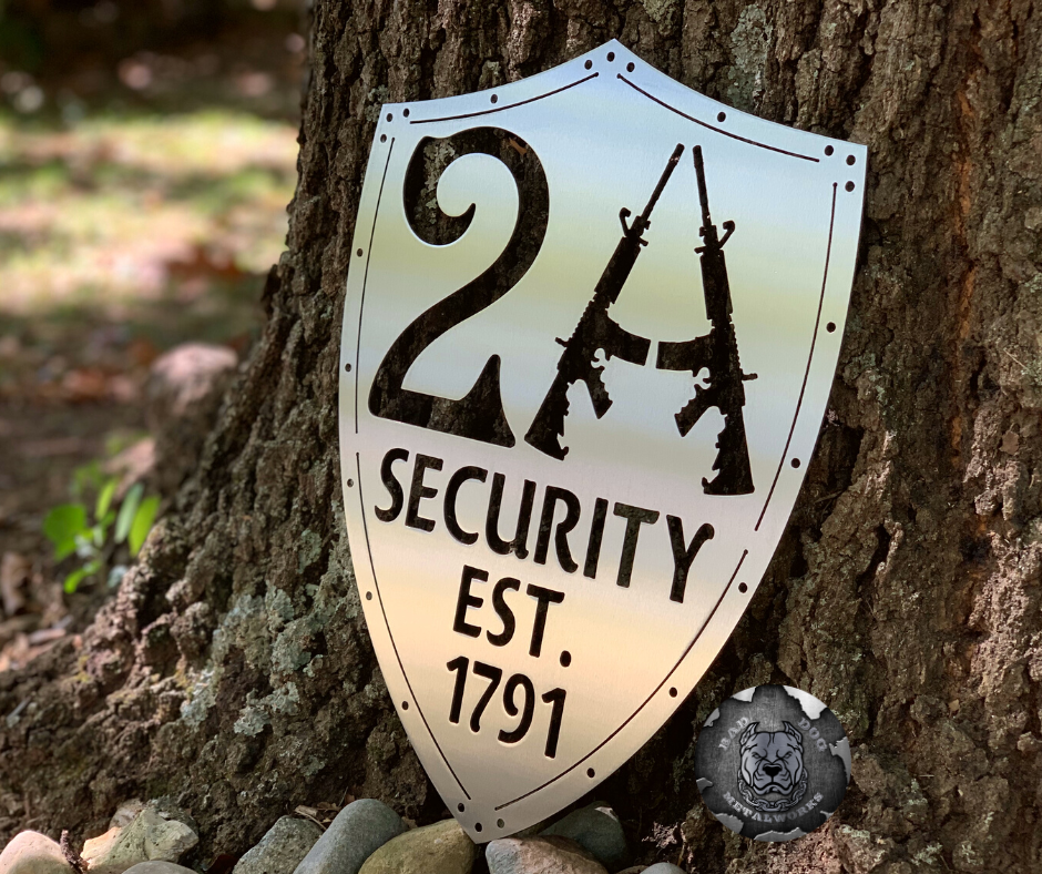 2A Security Shield β Bad Dog Metalworks
