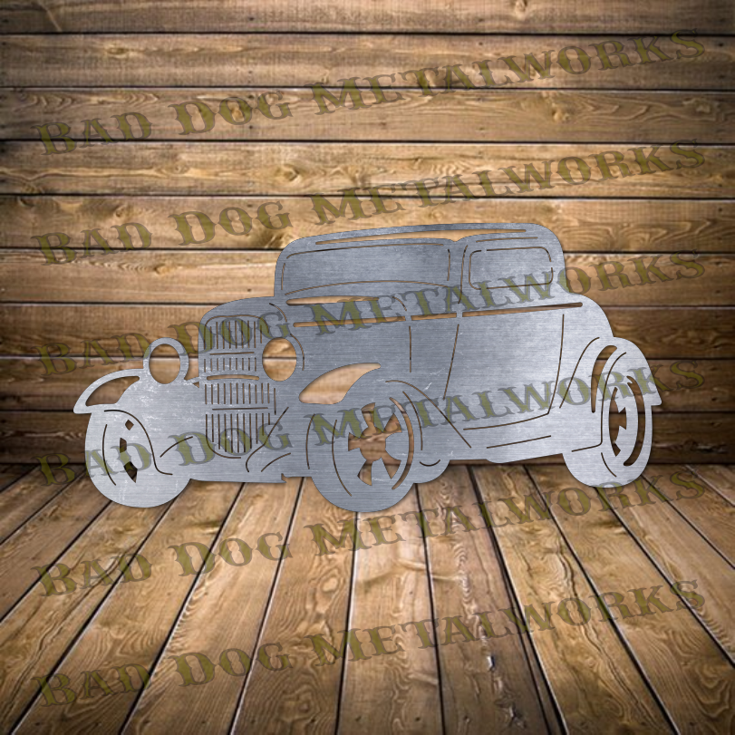 1932 Ford Hot Rod - Dxf and Svg