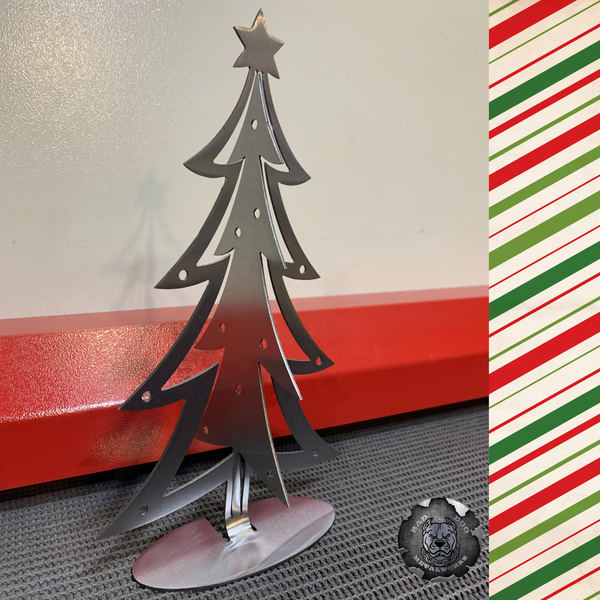 Easy 3D Christmas Tree - Dxf and Svg – Bad Dog Metalworks