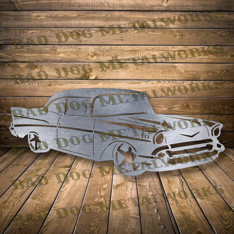 1957 Chevy Approach - Dxf and Svg
