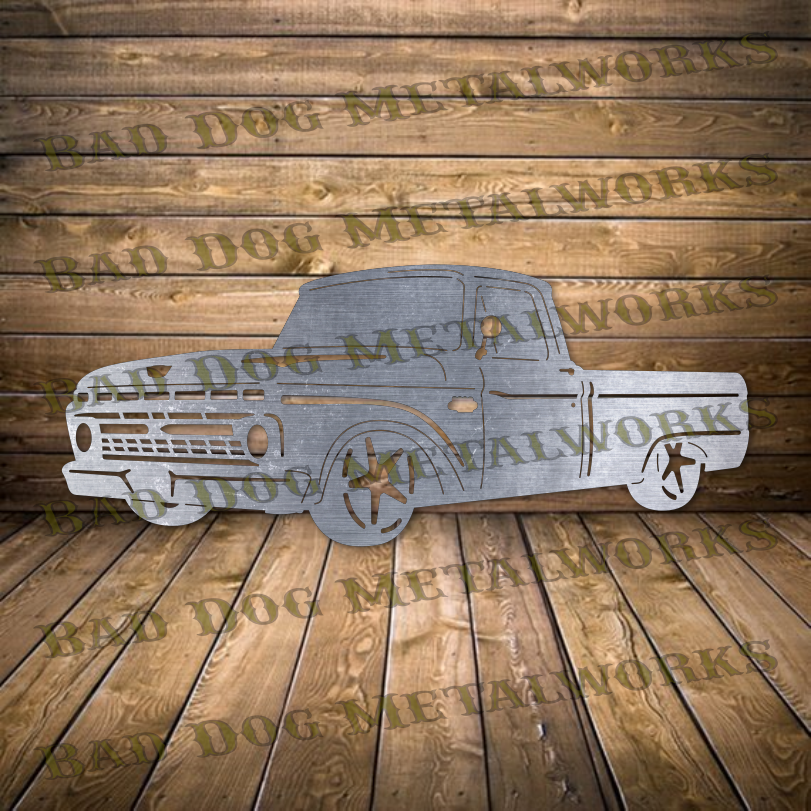 1966 Ford Truck - Dxf and Svg