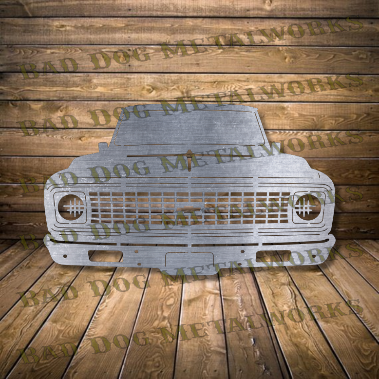 1971 Chevy C10 Truck - Dxf and Svg