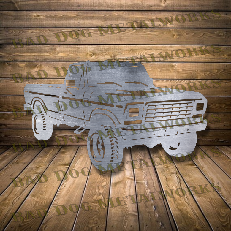1979 Ford Truck - Dxf and Svg