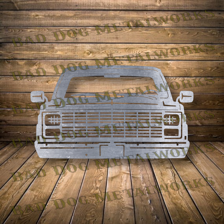 1984 Chevy C10 Truck - Dxf and Svg