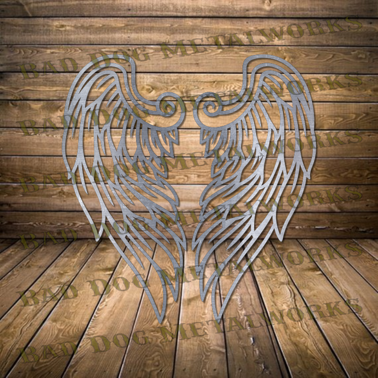 Angel Wings - Dxf and Svg