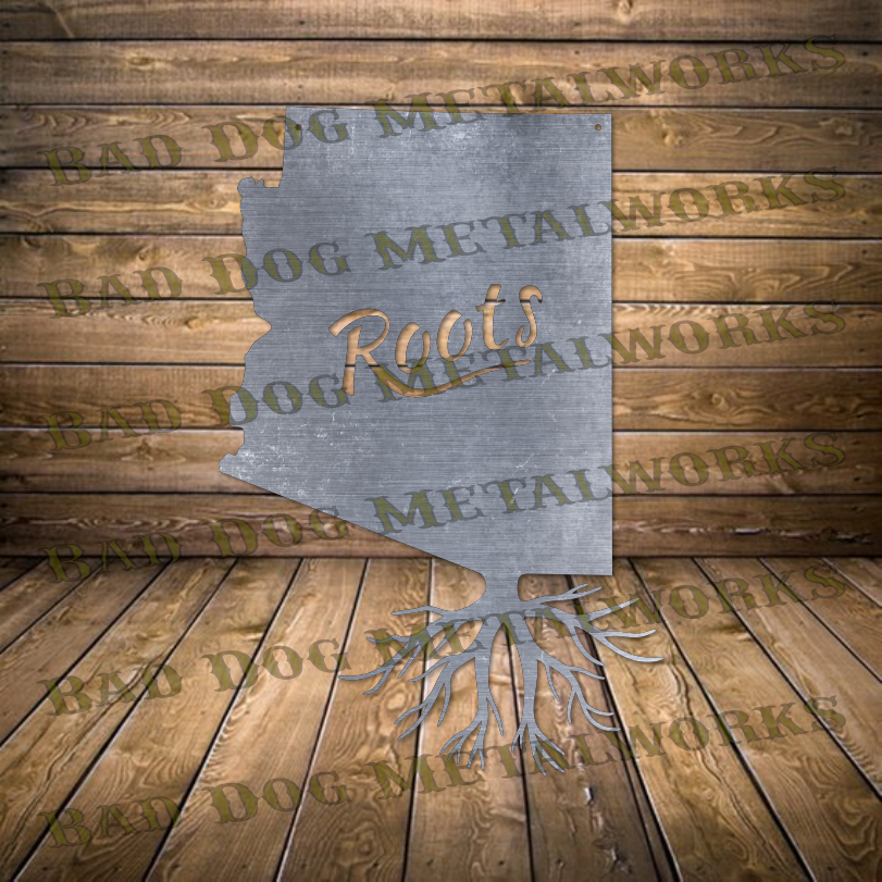 Arizona Roots - Dxf and Svg – Bad Dog Metalworks