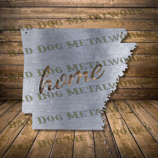 Arkansas Home - Dxf and Svg