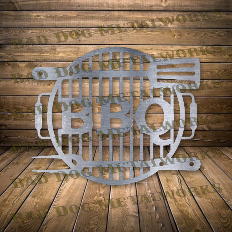 BBQ Grill - Dxf and Svg